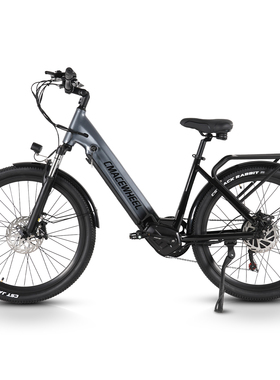 CMACEWHEEL铝合金电动山地自行车26寸油压碟刹7速变速减震通用