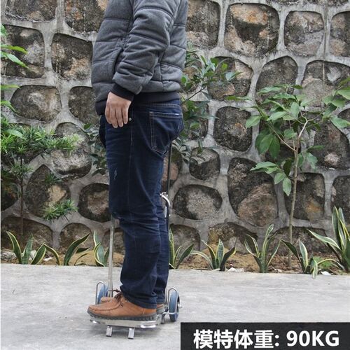 不锈钢折叠行李车便携手拉车推车小拖车买菜车拉杆车载重王