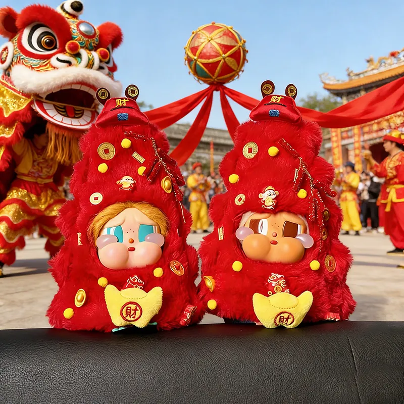CRYBABY哭娃眼泪工厂搪胶毛绒盲盒玩偶新年红衣服财运满满娃衣,玩具/童车/益智/积木/模型,娃娃/配件/着替,淘宝优惠券,粉丝福利购,淘宝优惠卷