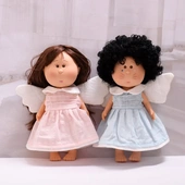 仅衣服 西班牙Mia土豆娃娃衣服24厘米mia公仔换装 天使裙子