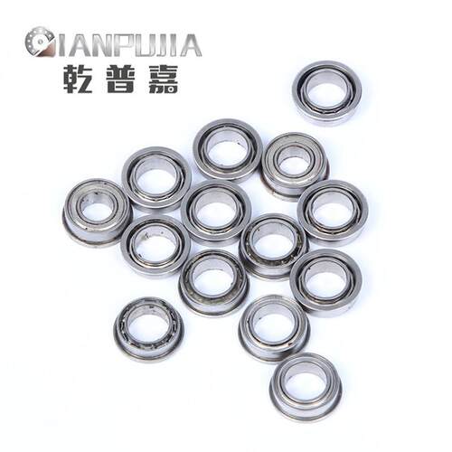 法兰MF148M1F12MF105MF066MF74MMF106ZZF8轴5F6902挡边轴承精密法