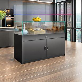 珠宝展示柜玻璃首饰柜样品饰品柜台直播间展销柜博物馆展览陈列柜