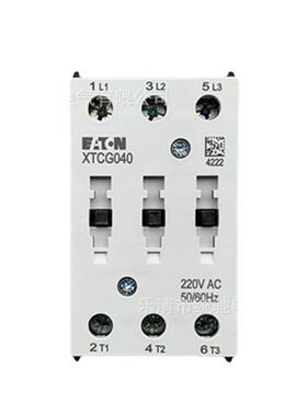 EATON/伊顿穆勒XTCG040D00AO交流接触器40A220V50/60HZ