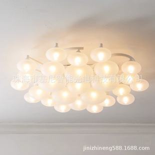现代简约吸顶灯创意泡泡客厅卧室客房书房吸顶灯大气民宿酒店灯具