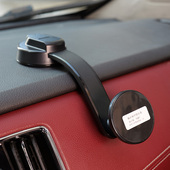 仪表台车载手机支架吸盘式 横竖屏两 平板导航D支撑架强磁力磁吸式
