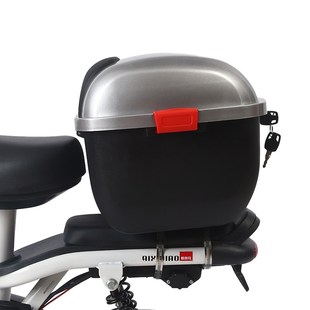 新国标电动车后备箱后座尾箱大z容量储物箱拆掉靠背安装防盗尾箱