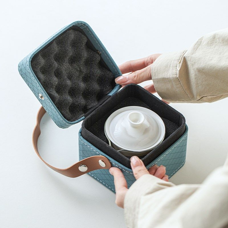 远山便携式旅行茶具快客杯户外茶具套装一N人盖碗茶杯公道杯套装,餐饮具,旅行茶具,淘宝优惠券,粉丝福利购,淘宝优惠卷