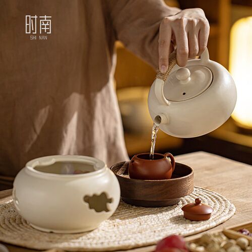 酒精炉煮茶器家用套m装室内加热煮茶壶户外烧水壶温茶壶酒精灯炉