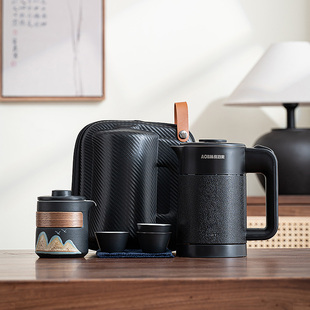 个人专用泡茶快客杯一壶三杯功夫茶壶小 旅行茶具套组户外可n携式