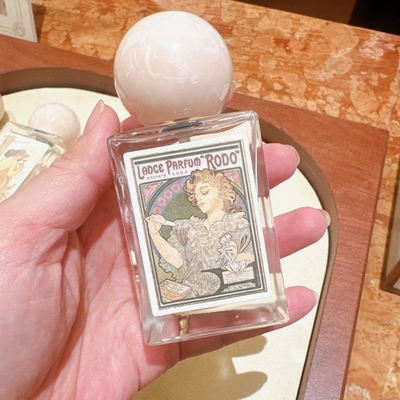 日本慕夏mucha香水百合四朵花1898系列清新花香女香复古试香小样