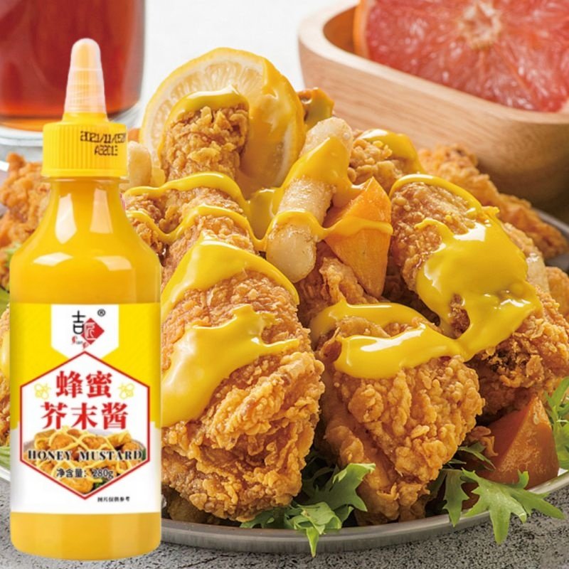 蜂蜜芥末酱280g瓶装韩式炸鸡酱汉堡薯条酱黄芥末酱厨房调味料大全,粮油调味/速食/干货/烘焙,酱类调料,淘宝优惠券,粉丝福利购,淘宝优惠卷