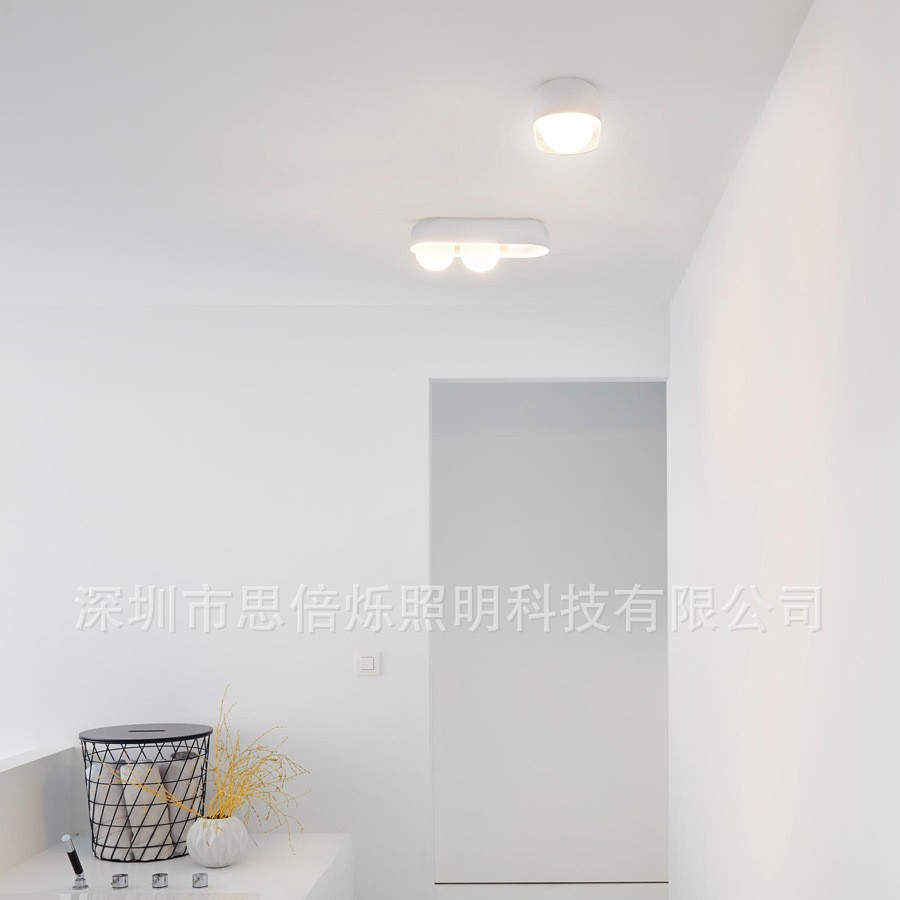 北欧设计师玻璃球吸顶灯