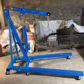 直销折叠式 配8T双泵 2T吊机发动机吊架移动吊机