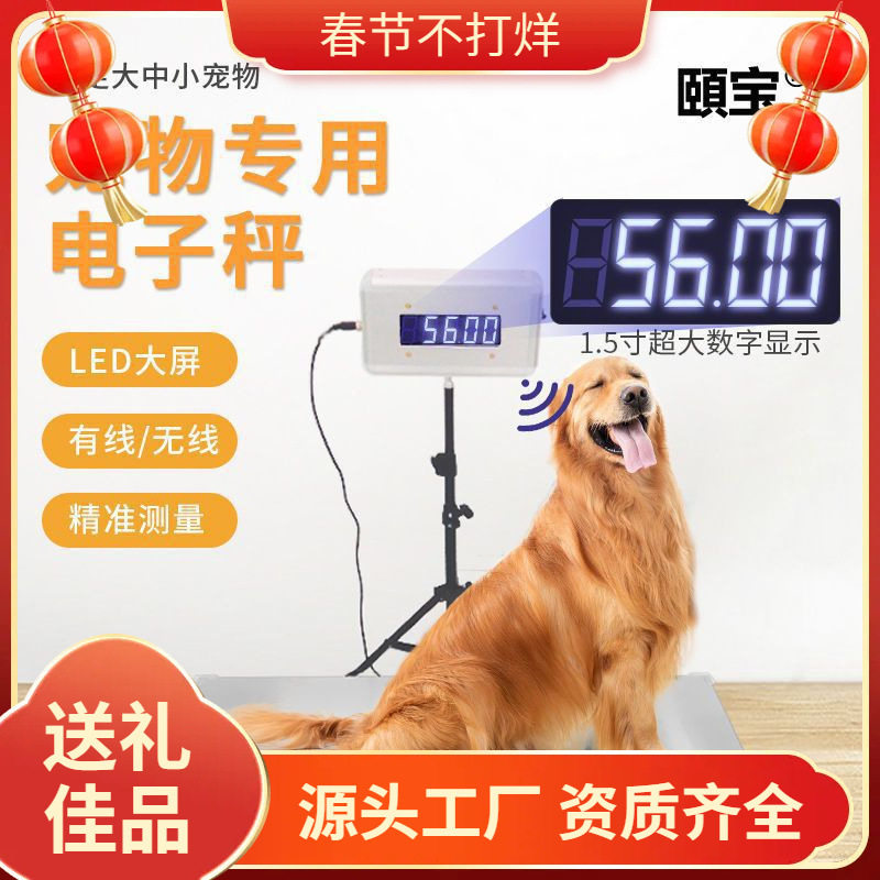 精准不锈钢宠物无线地磅