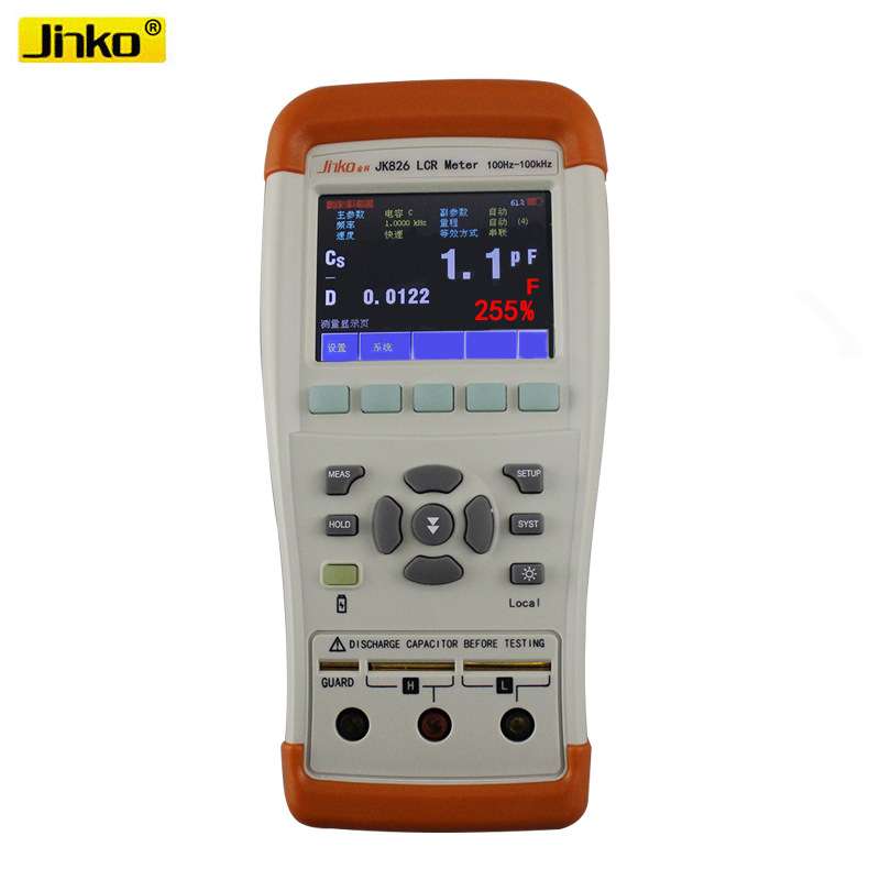 金科JK824/825/826手持式数字LCR电桥测试仪电感测试仪