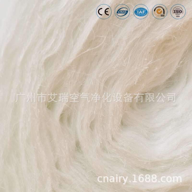 玻璃纤维耐高温过滤棉火烧不溶滴耐高温过滤棉阻燃防火棉