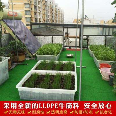 加厚牛筋水箱塑料长方形家用储水缸大号水罐水产养殖养龟鱼盆