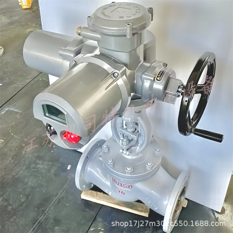电力化工用 铸钢电动截止阀J941H-40C DN100 法兰连接 耐高温高压
