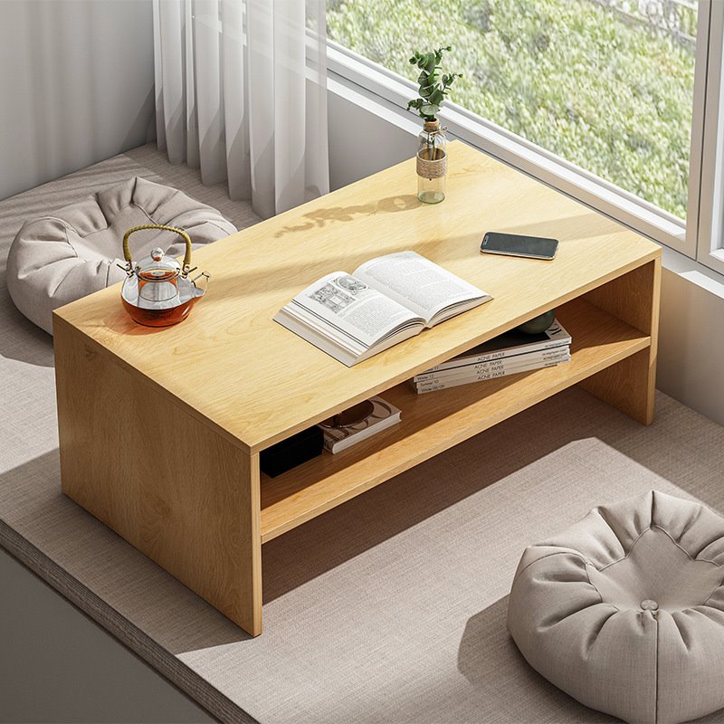 飘窗梳妆台卧室小户型简约榻榻米茶几坐地化妆小桌子简易床上书桌