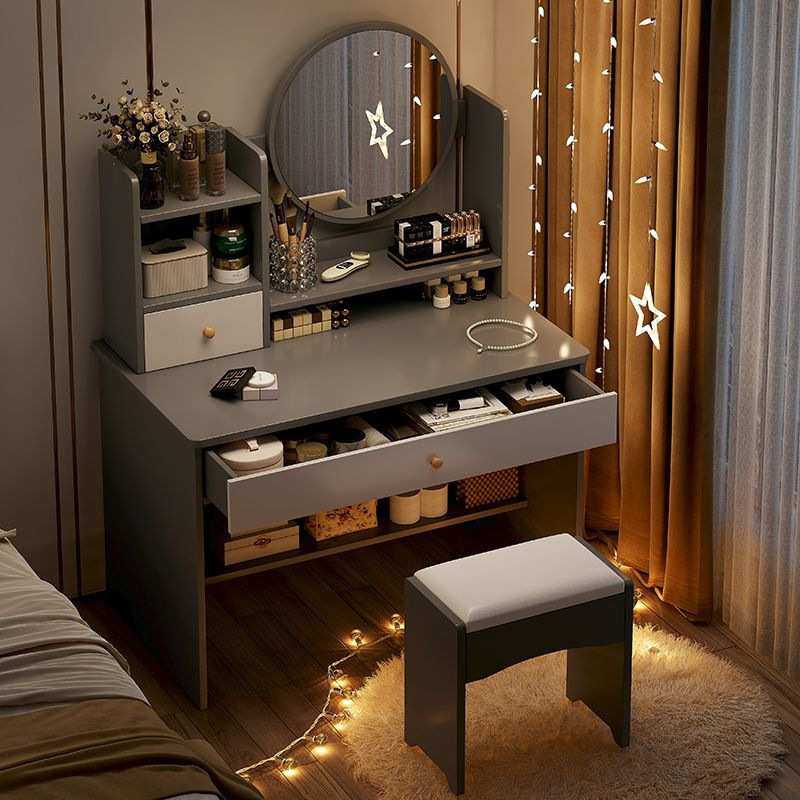梳妆台卧室简约现代化妆桌网红少女主卧出租房用化妆台收纳柜一体,3C数码配件,摄像机配件,淘宝优惠券,粉丝福利购,淘宝优惠卷
