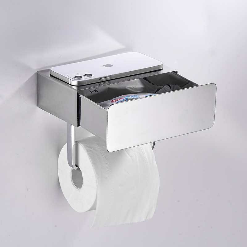 抽拉纸巾架304不锈钢壁挂式洗手间厕纸架卫生间纸巾盒抽屉卷纸架,3C数码配件,摄像机配件,淘宝优惠券,粉丝福利购,淘宝优惠卷