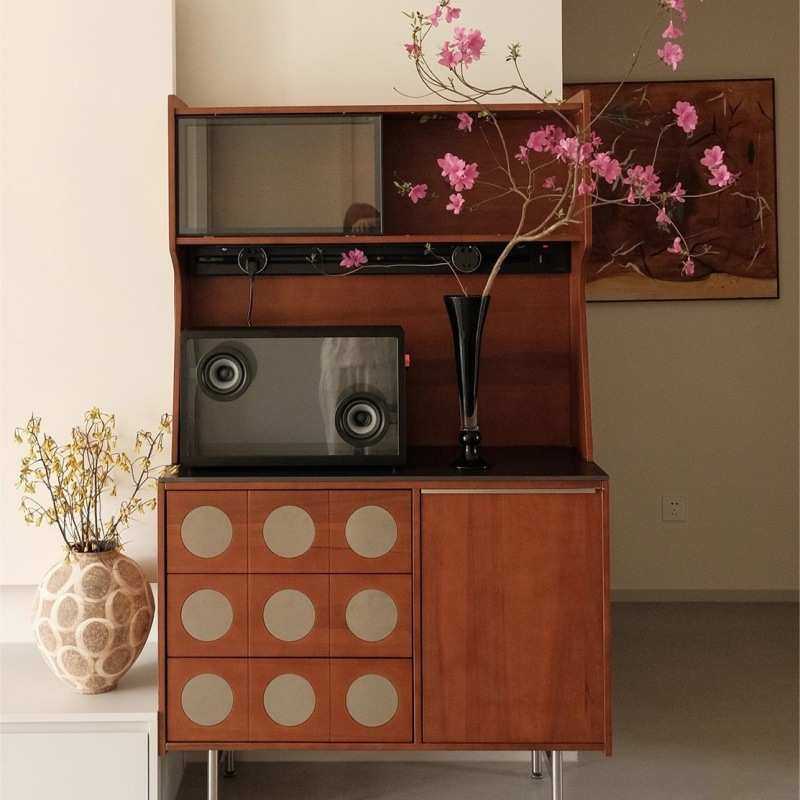 中古餐边柜储物柜立柜小户型茶水柜咖啡边柜斗柜简约实木防尘柜子,3C数码配件,摄像机配件,淘宝优惠券,粉丝福利购,淘宝优惠卷