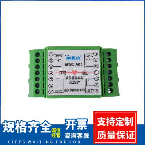 继电器 UEG/C-2H2D UEG/C-1H1D UEG/C-4H 双位置继电器220V 110V