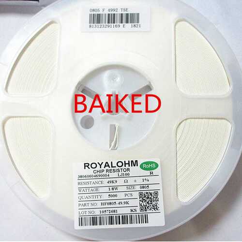 0805 1% 49K9 1/8W HF0805-49.9K 0805F4992T5E ROYALOHM