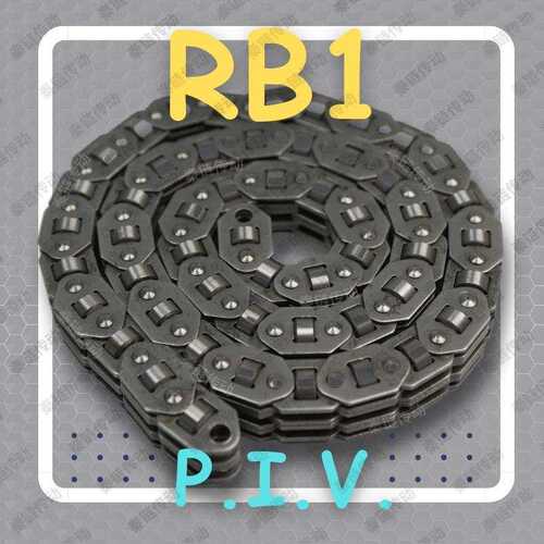 【定制】防锈PSR1/RB1滚珠式无极变速链条52节纺机变速箱长度可调