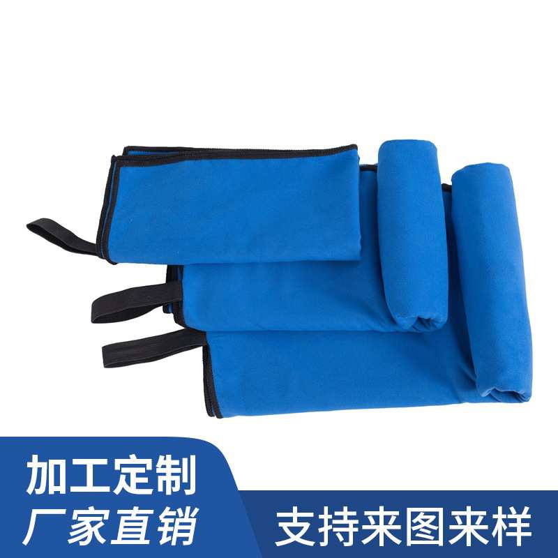 超细纤维双面绒速干运动毛巾户外健身吸水擦汗运动广告巾加工定做