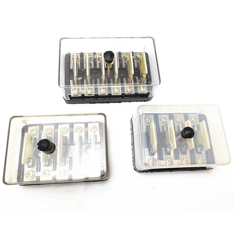 汽车货车改装多路保险丝盒4/5/6/路选胶木插片保险丝座车通用