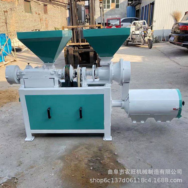 家用苞米制茬机玉米制糁机中糁小糁一次出料小型苞谷脱皮机