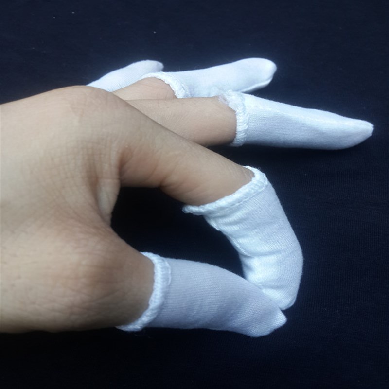 防静电手指套 布指套 无尘棉布手指套 纯棉手指套 劳保手指套