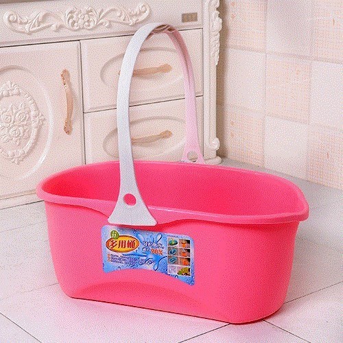 大号洗胶棉方桶水桶塑料长方形装拖把桶加厚平板储水家用拖布海绵