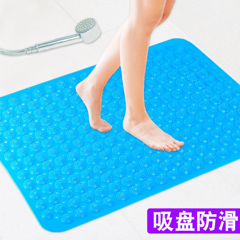超大号浴室防滑垫淋浴洗澡地垫卫生间浴缸防滑垫家用按摩垫带吸盘