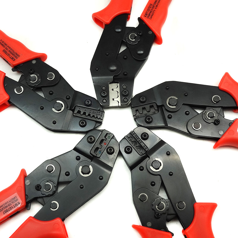 压线钳冷压端子管型手动棘轮快速接线钳夹线电工小型压接钳高碳钢