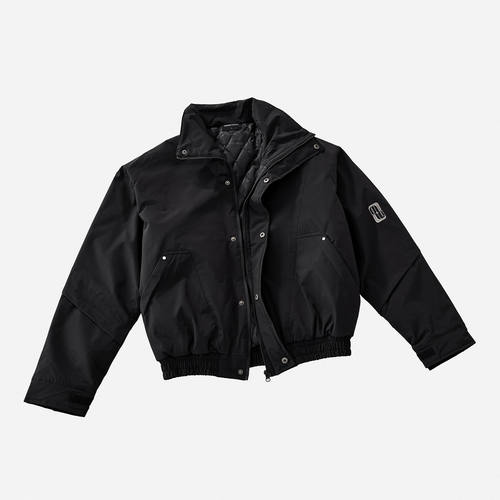 WM立领夹克棉外套棉服廓形
