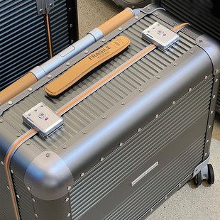 RAWROW铝制20寸行李箱登机箱静音万向轮24寸旅行箱28寸拉杆箱
