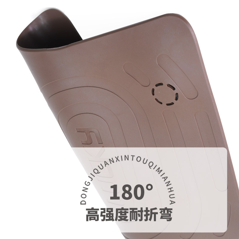 九号Q80c电动车脚垫小Q85防水防滑固定橡胶前脚踏垫装饰配件改装