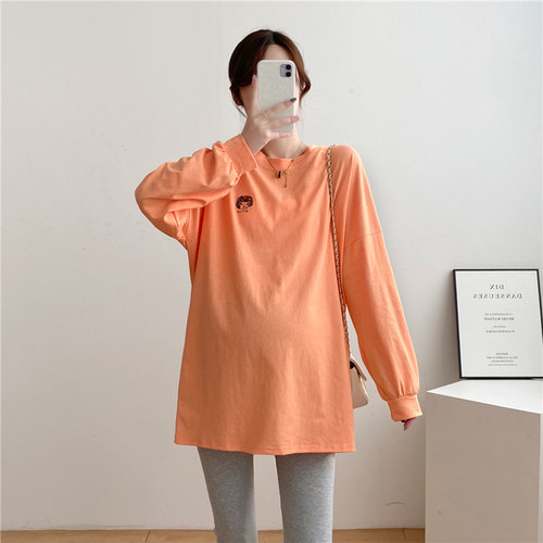 9122#（实拍一）孕妇 春款 小女孩 长袖 T恤 上衣