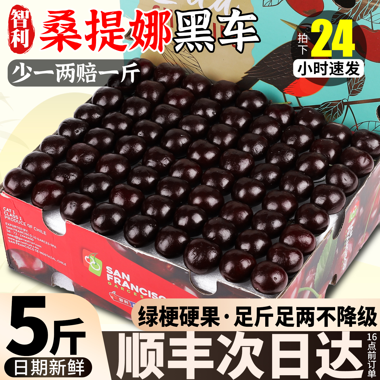 黑车绿梗硬果足斤足两日期新鲜