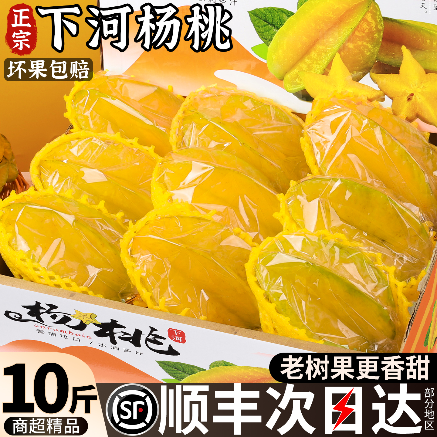顺丰|树熟下河杨桃|不甜包赔