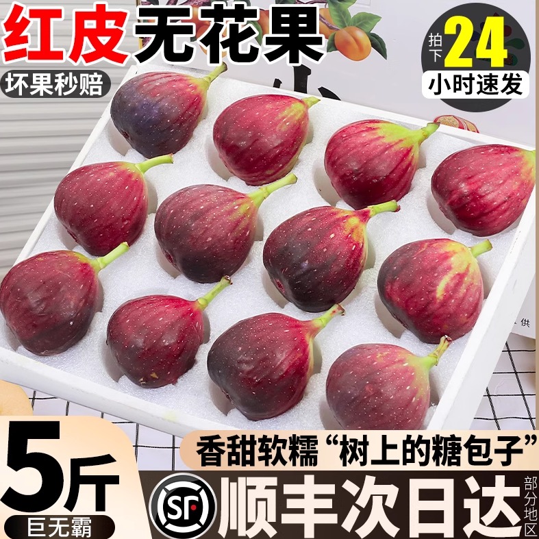 顺丰包邮丨云南红皮无花果