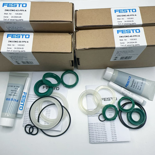 festo费斯托气缸维修包DNG/DNU-32-40-50-63-80-100-125-PPV-A