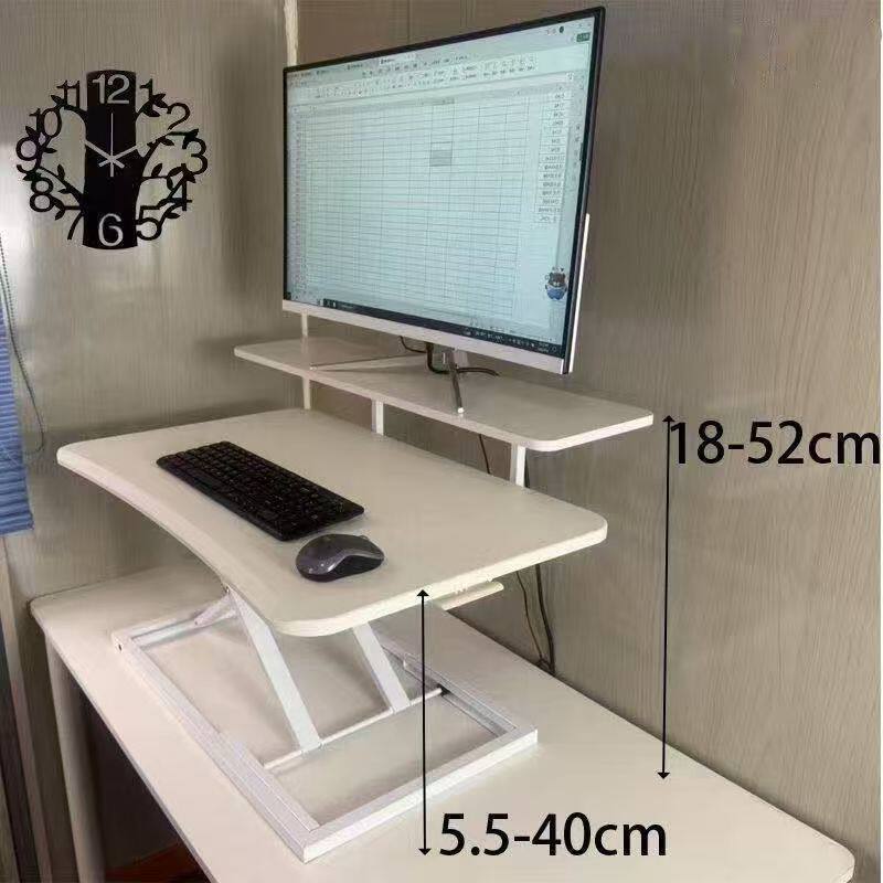 2026电脑升降增高支架站立工作台站立办公电脑架升降桌面工作台增