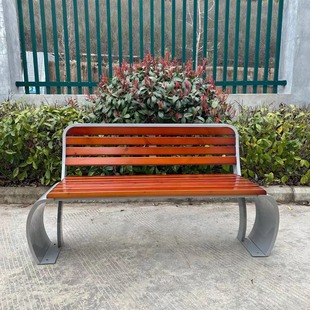 厂家不锈钢户外长椅风格 防晒公园椅多人多场合休闲座椅休闲户外椅