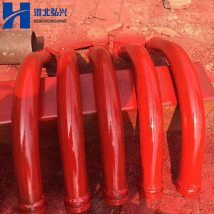 砼泵配件R500*90地泵弯管 无缝5个厚地泵弯管 加厚地泵管