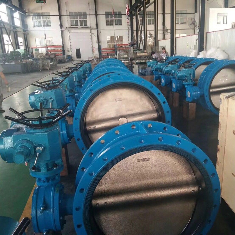 D941X-10Q手电两用软密封电动检修蝶阀DN500电动法兰式蝶阀DN400