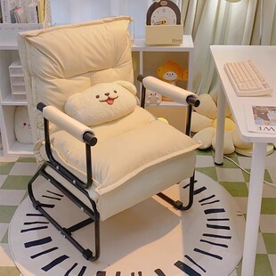 2026电脑椅折叠躺椅办公室午休午睡床两用椅家用休闲椅可躺卧沙发