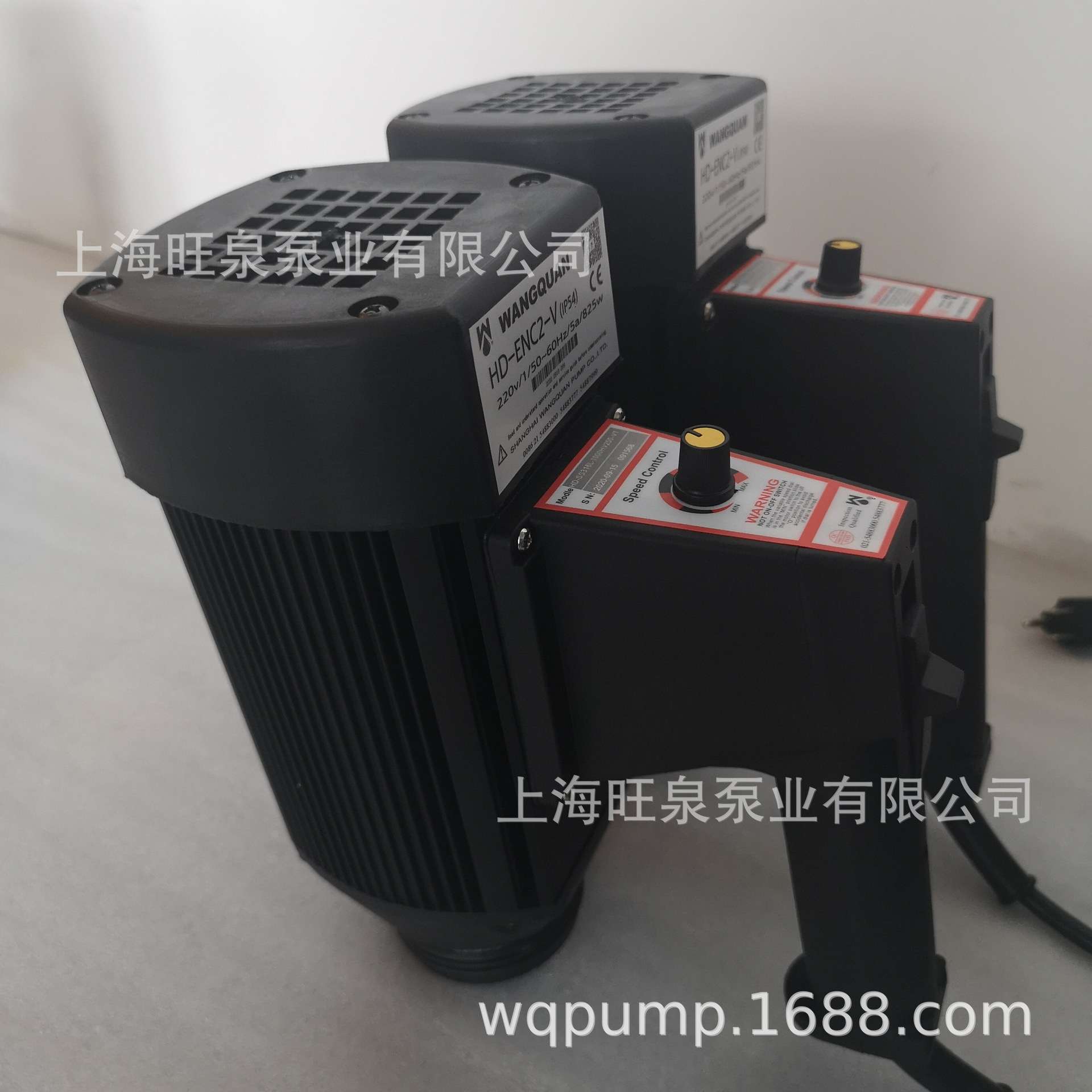 上海旺泉HD-ENC2-V桶泵马达、抽液泵配套电机、825W-TEFC电动机